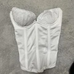 ホワイト コルセット ブライダルインナー3点セット