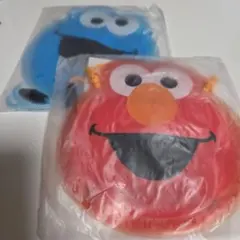 エルモ・クッキーモンスター 2つセット　チケットホルダー
