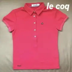 【美品】ルコック golf☆レディース 半袖ポロシャツ サイズM