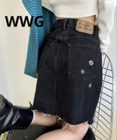 【未使用】WHO'S WHO gallery デニムスカート