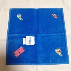 ドラえもん刺繍タオル 青