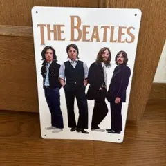 The Beatles ブリキ看板 アートパネル - メルカリ