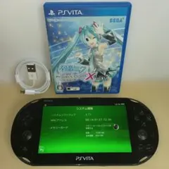 psvita 初音ミクモデル PlayStation Vita 初音ミク Limited Edition Wi-Fiモデル (ソフトの