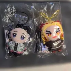 鬼滅の刃　かぷっこふれんず2　煉獄杏寿郎・胡蝶しのぶ ぬいぐるみマスコット