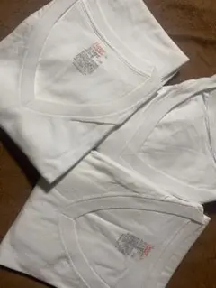 Hanes ComfortSoft Vネック Tシャツ ホワイト LL3枚のサムネイル
