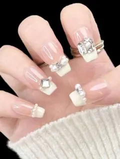 フレンチネイルスタイル ネイルチップセット