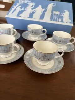 ウエッジウッド WEDGWOOD アレクサンドラ カップ&ソーサー プレート