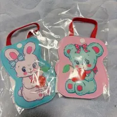 最安値！スイマー ダイカットポーチ ウサギとクマ❤︎ ２つセット