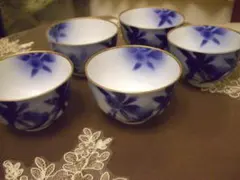 有田焼★深川製磁★お湯呑み5客セット★希少ヴィンテージ★