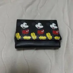X-girl ミッキーマウス 三つ折り財布 コンパクト財布