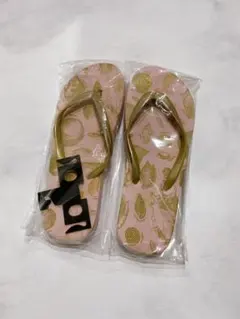 ビーチサンダル　ピンク