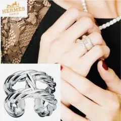 6*8様 HERMES パラードリング　ボックス付き HERMES パラードリング ボックス付き