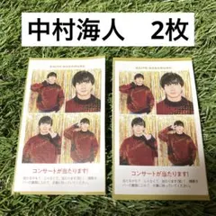 TravisJapan 中村海人 週刊TVガイド 推しの証明写真 切り抜き