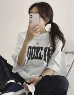 白Tシャツ　オーバーサイズ