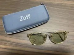 【試着のみ】Zoff クリアフレーム サングラス ケース付きのサムネイル