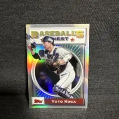 古賀悠斗 topps finest 2025 NPB インサートカード