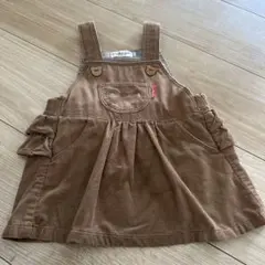 ミキハウス　ホットビスケッツ　ジャンパースカート　70