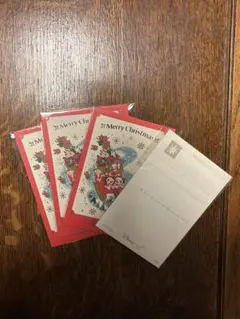 ディズニー ストアクリスマスポストカード 4枚セット