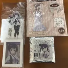 ご注文は 우사기 ですか？ リゼ アクリルスタンド キーホルダー セット