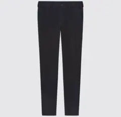 UNIQLOユニクロのスキニーフィットチノ2WAYストレッチパンツ黒76