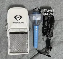 【今日‼️限定価格】TREASURE ペンライト 青 キャリーケース付き
