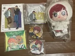 新テニスの王子様 テニプリ　丸井ブン太　ちびぐるみ　缶バッジ　アクブロ