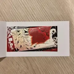 鬼滅の刃 箔押しステッカーコレクション 煉獄杏寿郎 ジャンプショップ