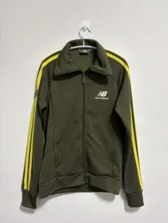 new balance ジップアップジャージ M オリーブグリーンのサムネイル
