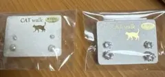 CAT walk ピアス2セット