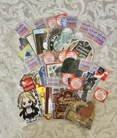 B-SIDE LABELステッカー　まとめ売り２５枚⑩ ビーサイドレーベル