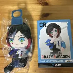 CrazyRaccoon うるか ぬいぐるみ フィギュア 2点セット CR