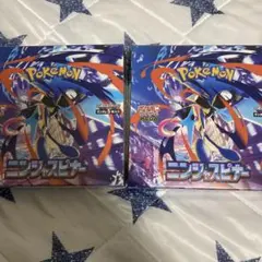 ポケモンカードゲーム ニンジャスピナー　2Boxシュリンク付き