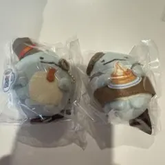 コメダ珈琲店 すみっコぐらし とかげ てのりぬいぐるみ ぶらさげぬいぐるみ 2種