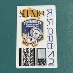 【BE:FIRST】ビーファースト　2:BE クリアカード　シュントSHUNTO