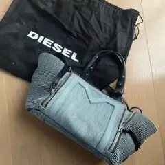 DIESEL ハンドバッグ　斜めがけバッグ　デニムバッグ