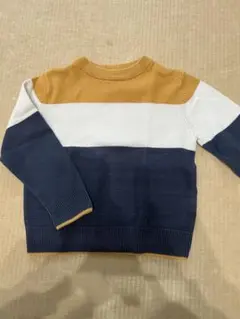 H&M ボーダーニットセーター