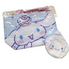 サンリオ　シナモロール　保冷トートバッグ　ミニポーチ　小銭入れ　セット