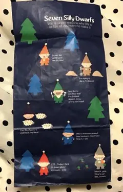 seven silly dwarf Sanrioレトロ　昭和