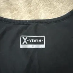 VEATM ブラック タンクトップ M