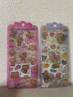 サンリオドロップジェリーシール　サンリオ日焼けボンボンドロップシールキティ日焼け