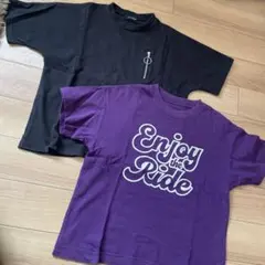 RAT EFFECT 黒紫 Tシャツ 2枚セットのサムネイル
