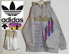 321 90年代 アディダス トレフォイル L 裏ボア モッズパーカー