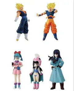 HGドラゴンボール Another2 孫悟空 超ベジット 計5種セット ガチャ