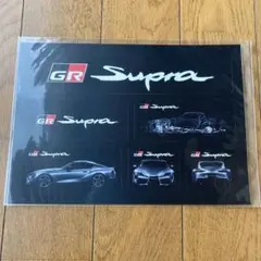 新品、 미개봉 GR Supra ステッカーセット 1장