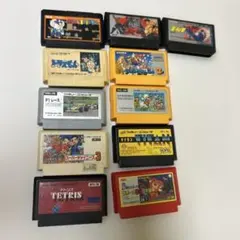 【動作確認済】ファミコンソフト　まとめ売り　13本　FC