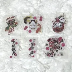 和柄　アメステシール6柄ワンシート