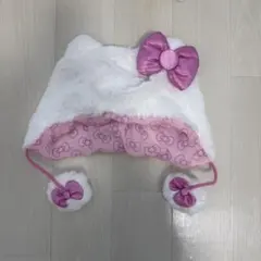 ハローキティ ファー帽子 ユニバ