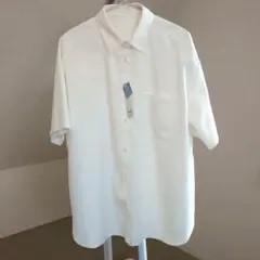 【新品】【 GU 】オーバーサイズ 半袖シャツ XL