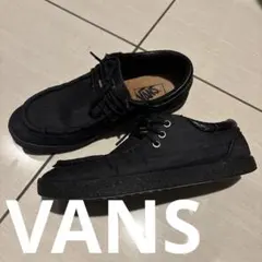 た*し様 【人気】VANS バンズ デッキシューズ モカシン ブラックデニム 2
