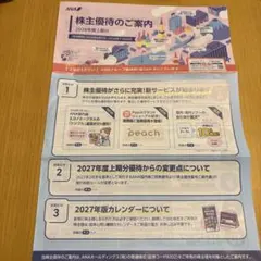 ANA グループ優待券（冊子） 期限:2026/11/30のサムネイル